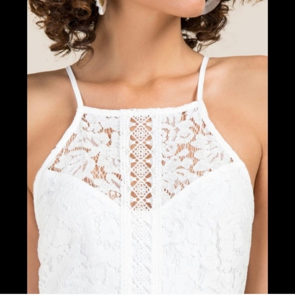 Franceca's Ivory Strappy Dress size M - Picture 6 of 11